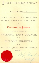 City & Guilds time served tradesmen