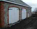wooden garage doors