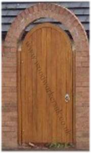 Timber gates made to measure
